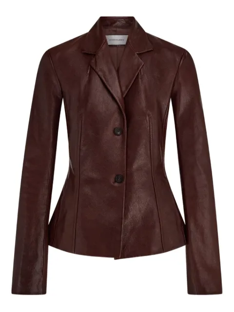 Ferragamo leather jacket