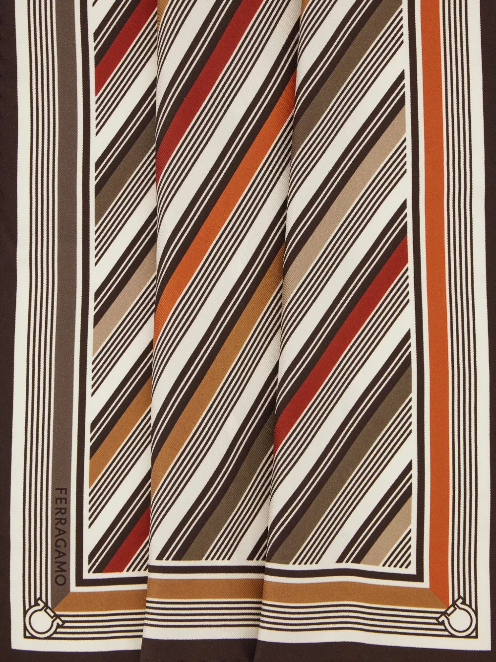 Ferragamo striped pocket square | Image 2