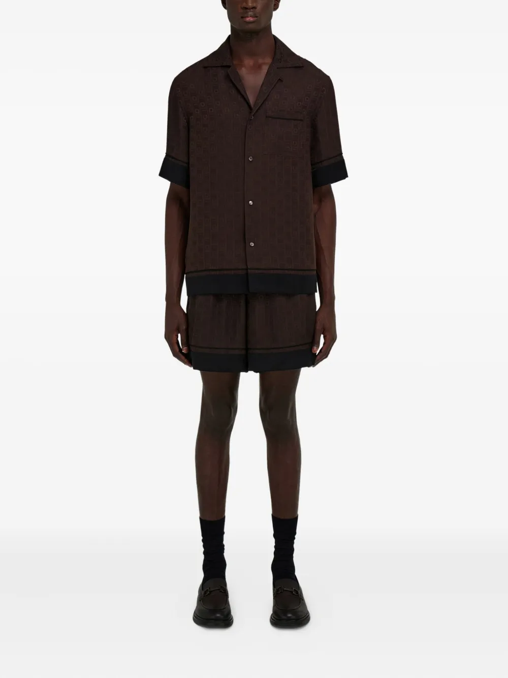 Ferragamo monogram short sleeve shirts | Image 2