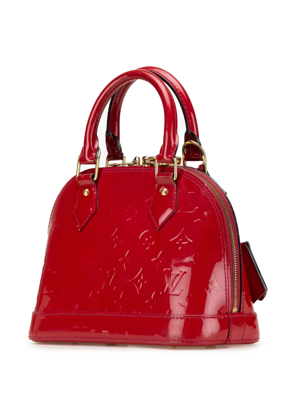 Louis Vuitton Pre-Owned 2013 Monogram Vernis Alma BB satchel | Pre-Owned | Image 2