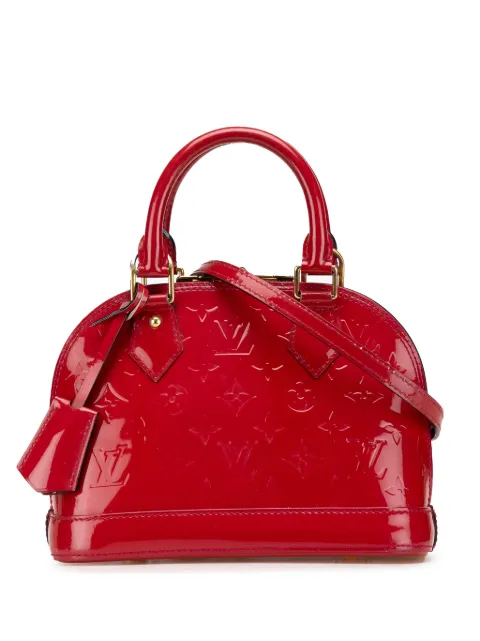 Louis Vuitton Pre-Owned 2013 Monogram Vernis Alma BB satchel