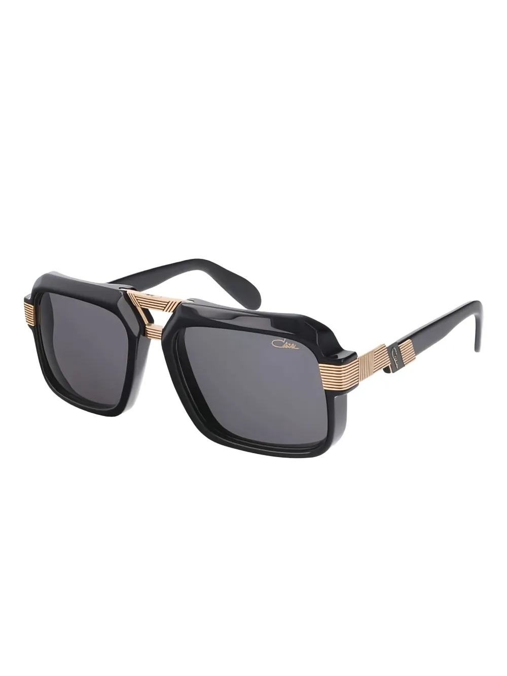 Cazal geometric sunglasses - Zwart