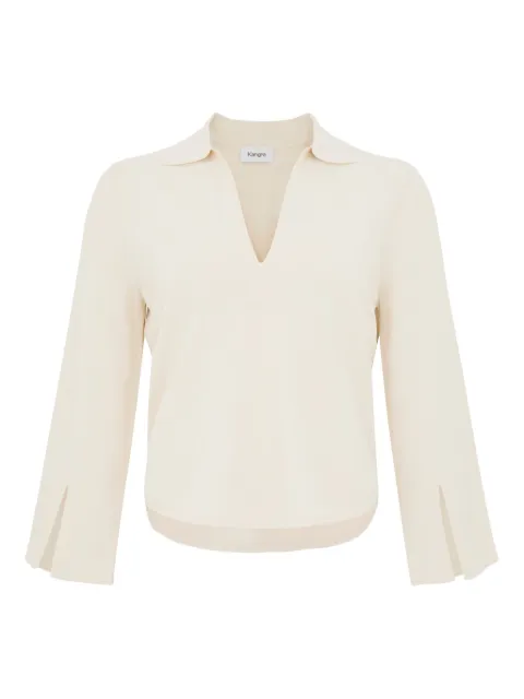 Kangra V-neck blouse
