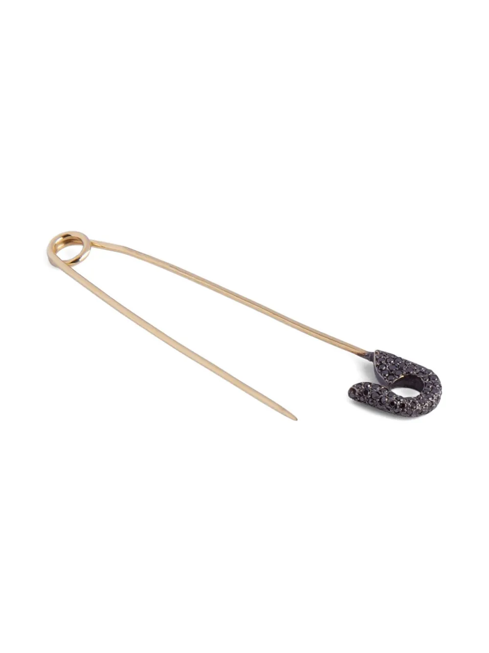  Ileana Makri 18k Gold Safety Pin Earring 