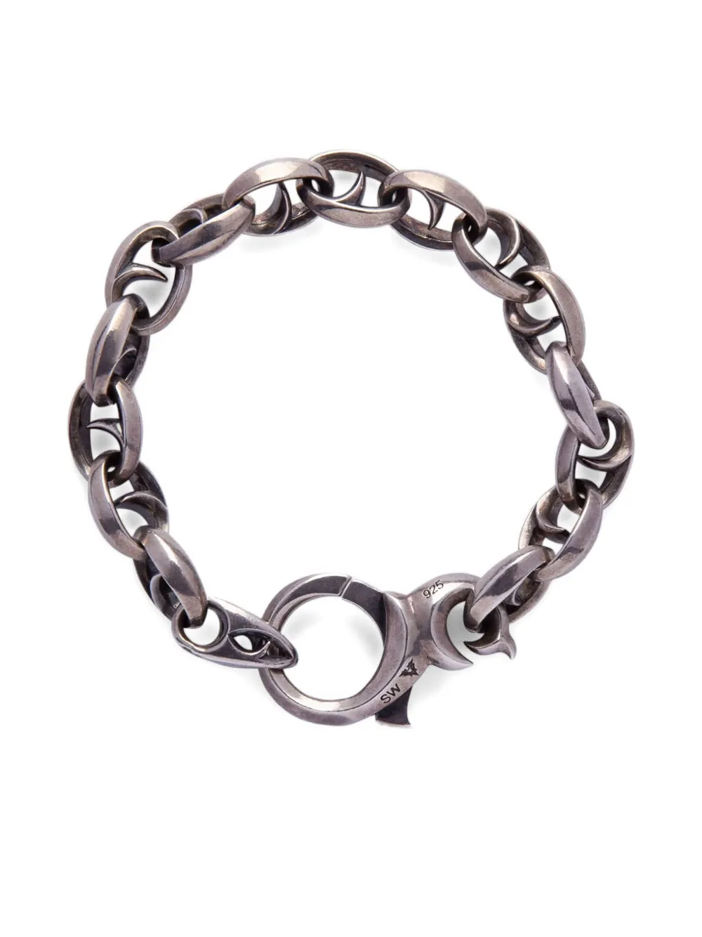 chain-link clasp bracelet