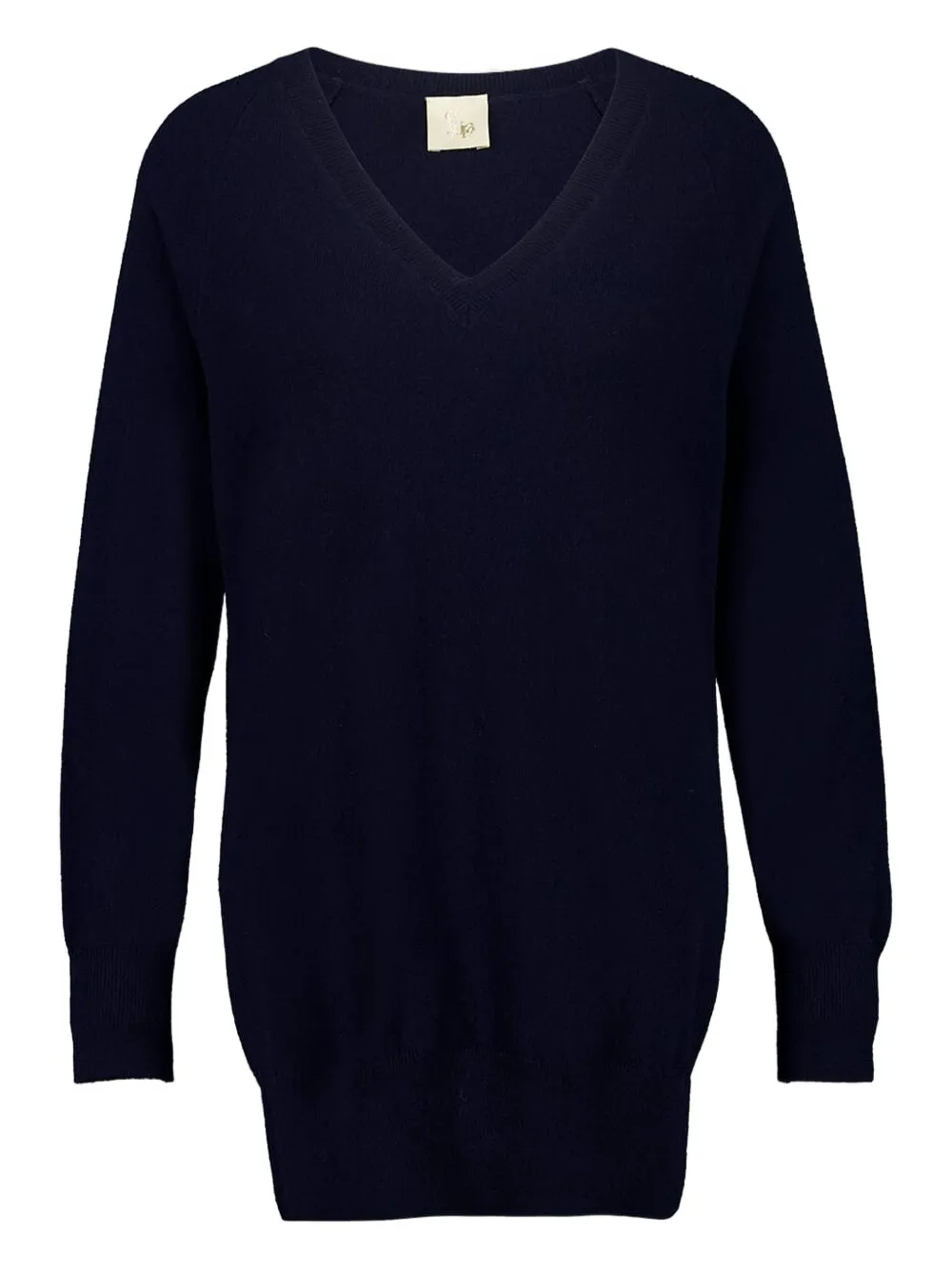 V-neck cashmere sweater