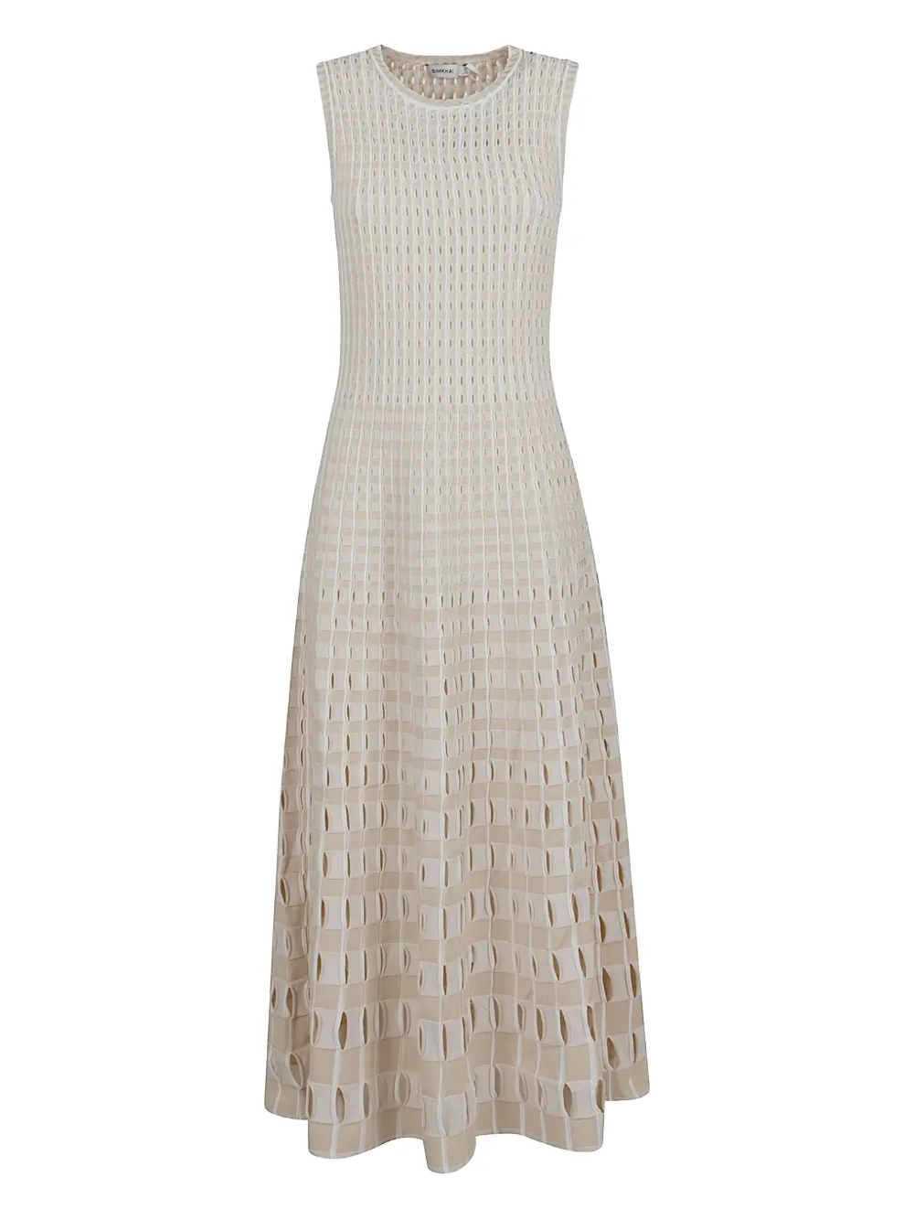 Simkhai crochet-knit midi dress | Neutrals | Image 1