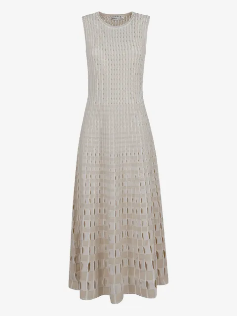 SIMKHAI  Vestido midi de crochê