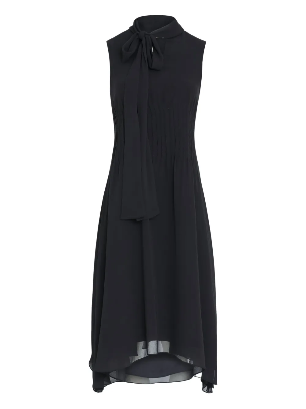 Lethicia Bronstein robe Aperol à coupe mi-longue | noir | Image 1