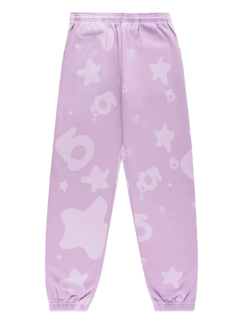 SP5DER star-print pants | Purple | Image 1