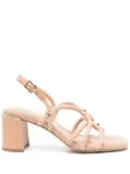 Ash 70mm Jasmine sandals - Neutrals