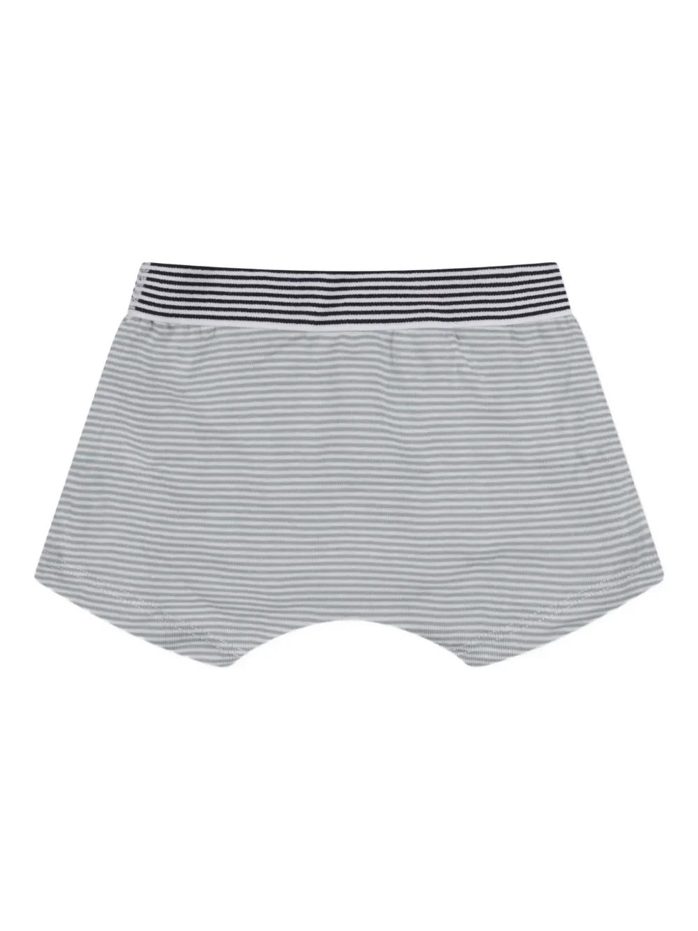 Petit Bateau Vijf katoenen boxershorts Grijs
