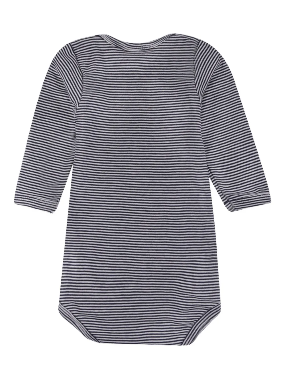 Petit Bateau Printed Bodysuit (pack Of Three) In White