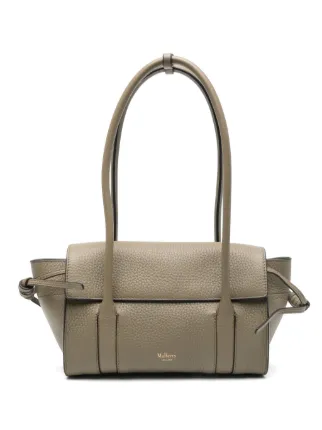 【MULBERRY】BAYSWATER SHOULDER BAG MINI Mulberry | Mini Zipped Bayswater | Black Small Classic Grain