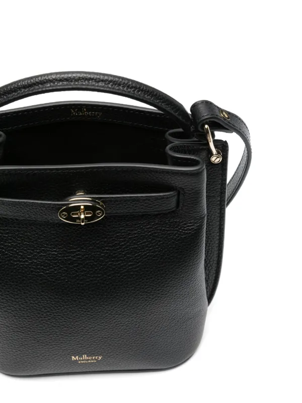 バッグ・カバンその他 MULBERRY Woman Mini bag Black RL6595736 A100 Mulberry | Mini Alexa | Black Heavy Grain | Mini & Micro Bags