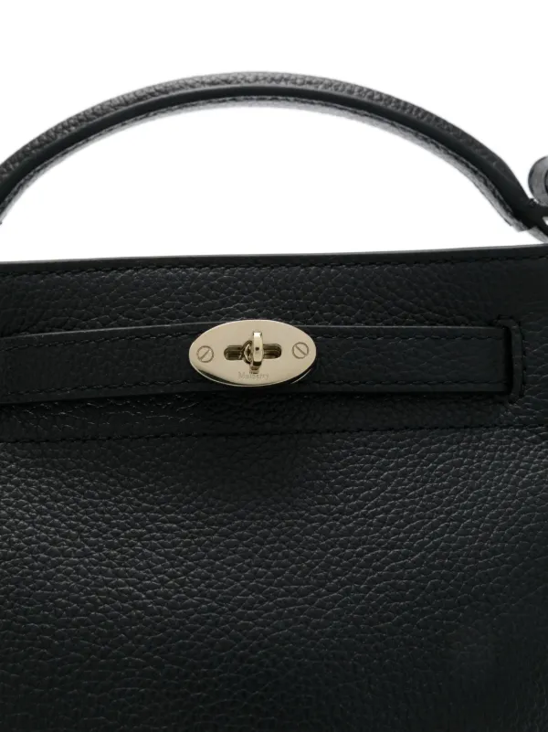 ショルダーバッグ・ポシェット ISLINGTON MINI BUCKET BAG Mulberry Mini Islington Bucket Bag | Black | FARFETCH