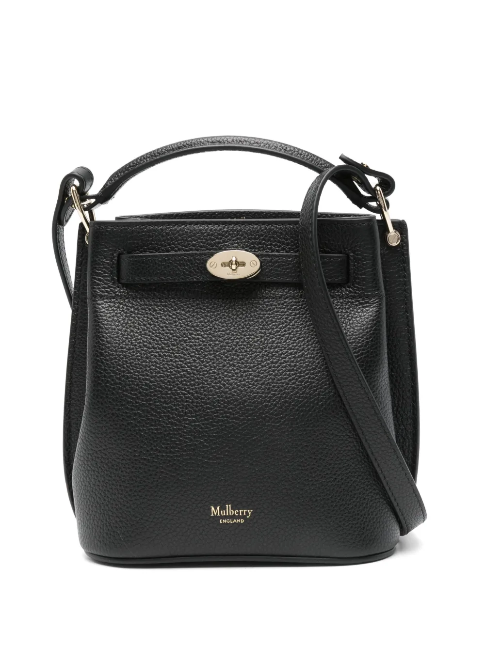 Mulberry Islington mini bucket-tas Zwart