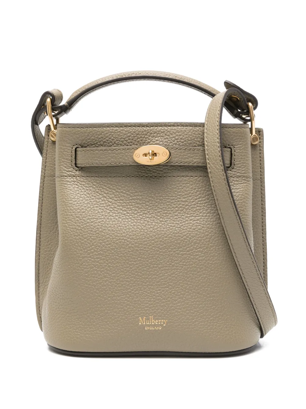 Mulberry Islington mini bucket-tas Groen