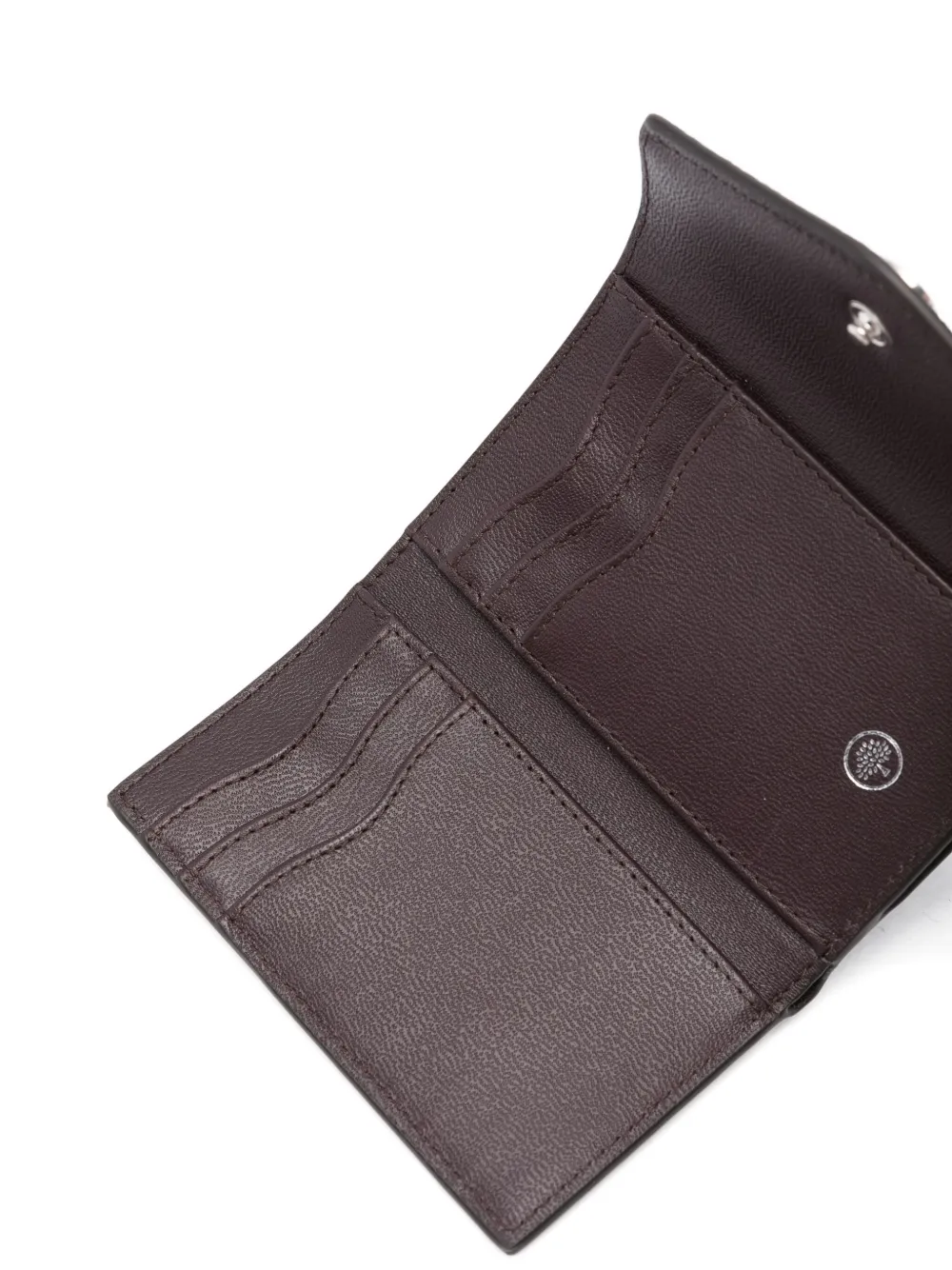 Mulberry Darley leren portemonnee Rood