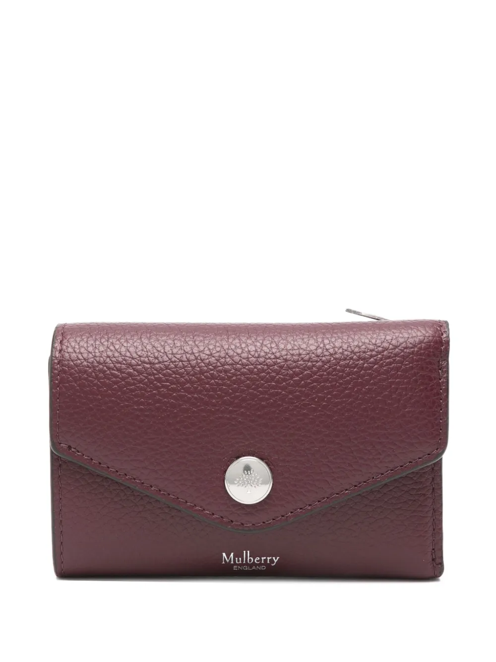 Mulberry Darley leren portemonnee Rood