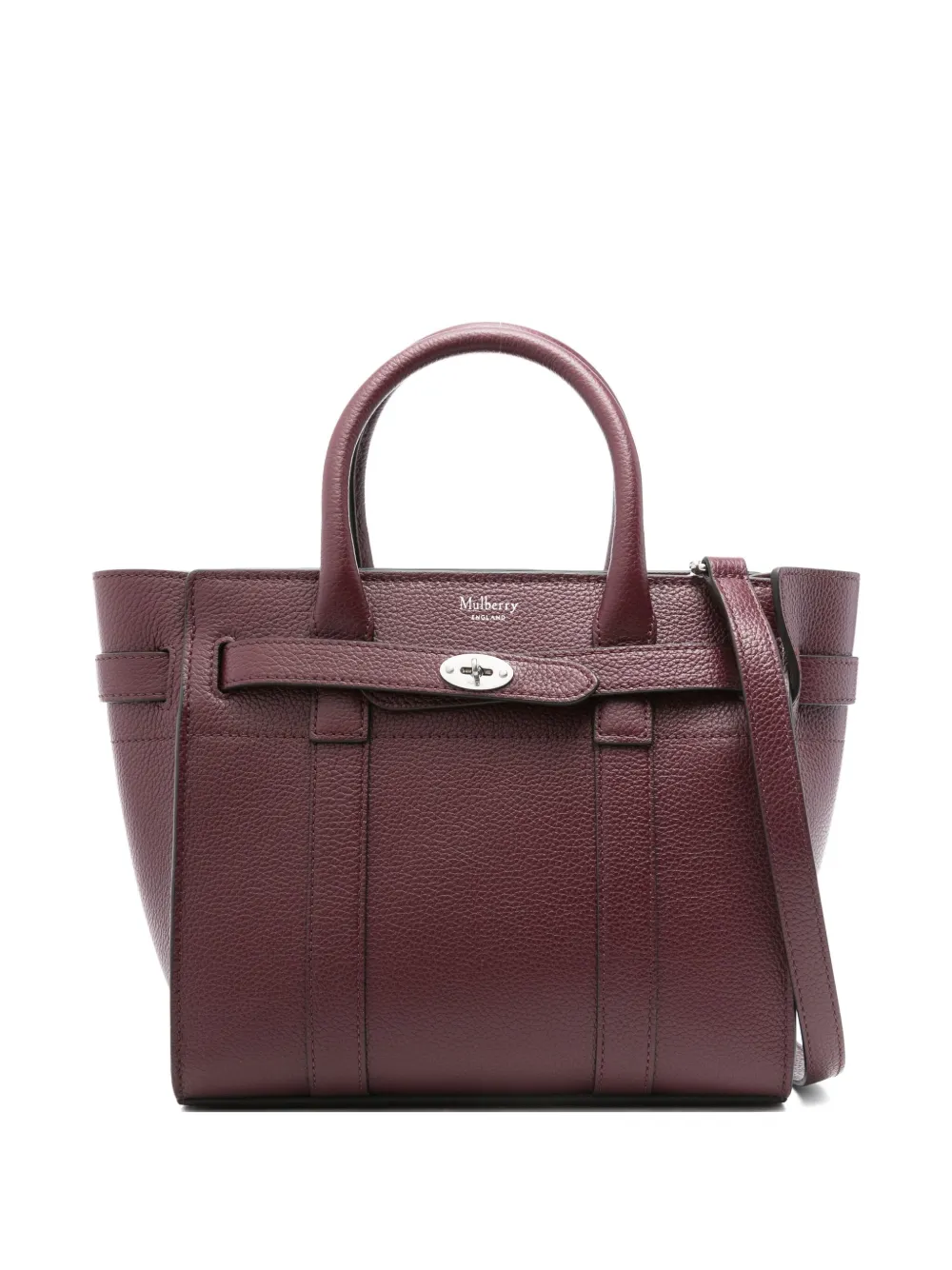 Mulberry Bayswater leren shopper Rood
