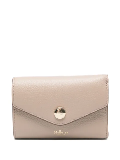 Mulberry folded classic grain wallet