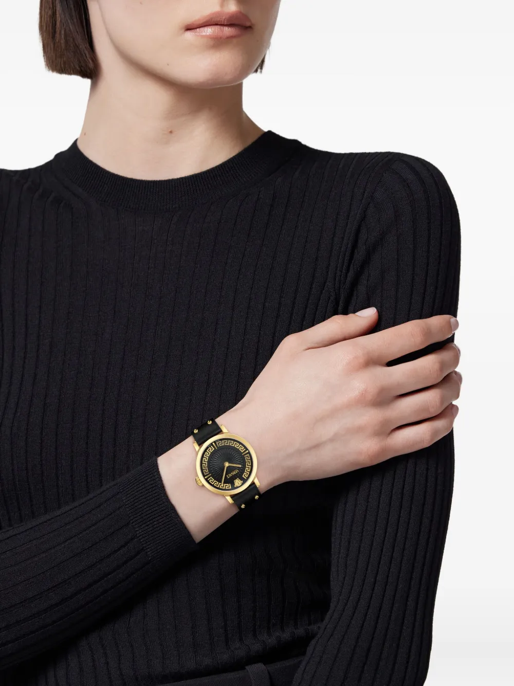 Versace Greca Fortuna 35 mm - Zwart