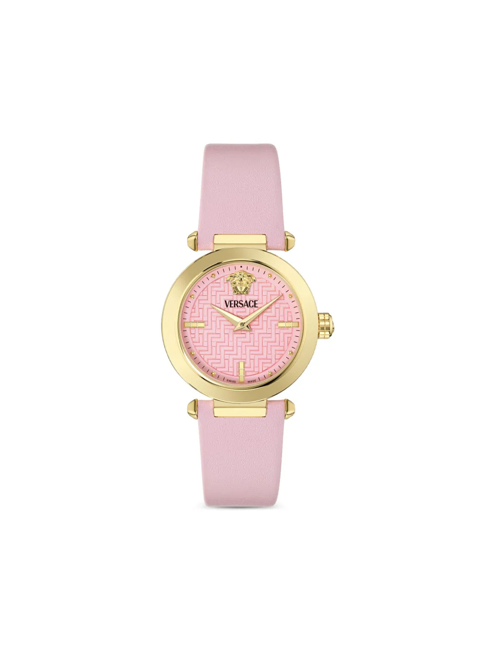 Versace Greek Key Dial 35mm | Pink | Image 1