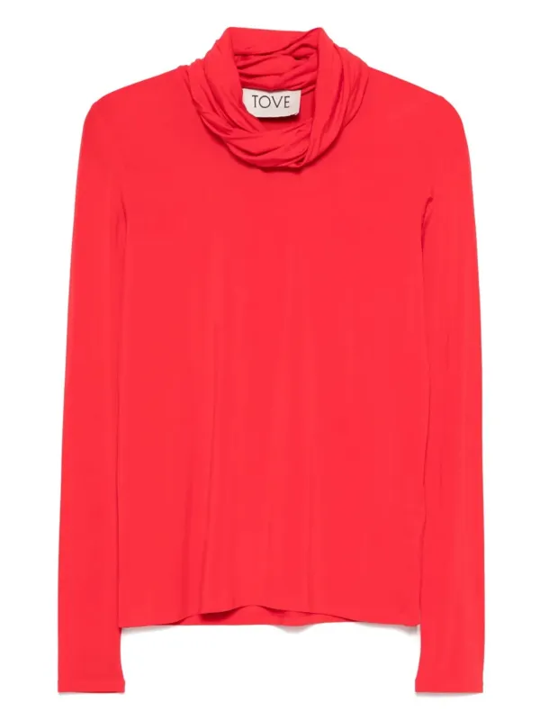Tove Lisette Top in Red