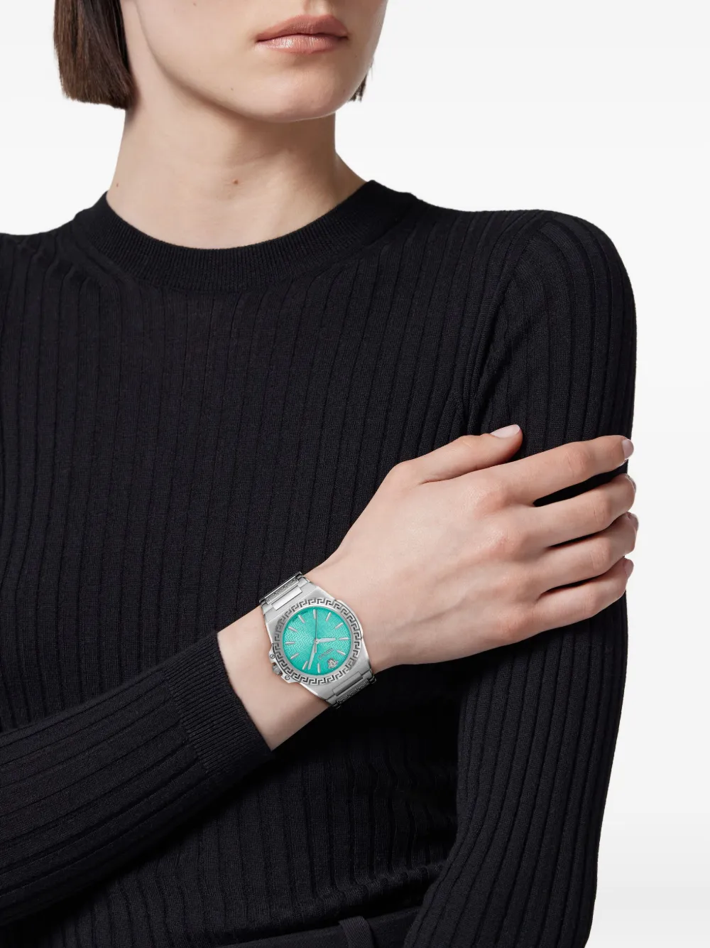Versace Greca Reaction 36 mm - Zilver