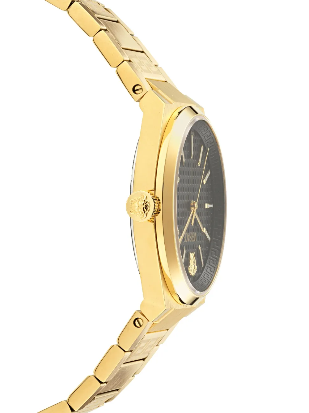 Versace Steel Greek Key 39mm - Goud