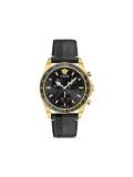 Versace Greca Chrono Wave 43mm - Black