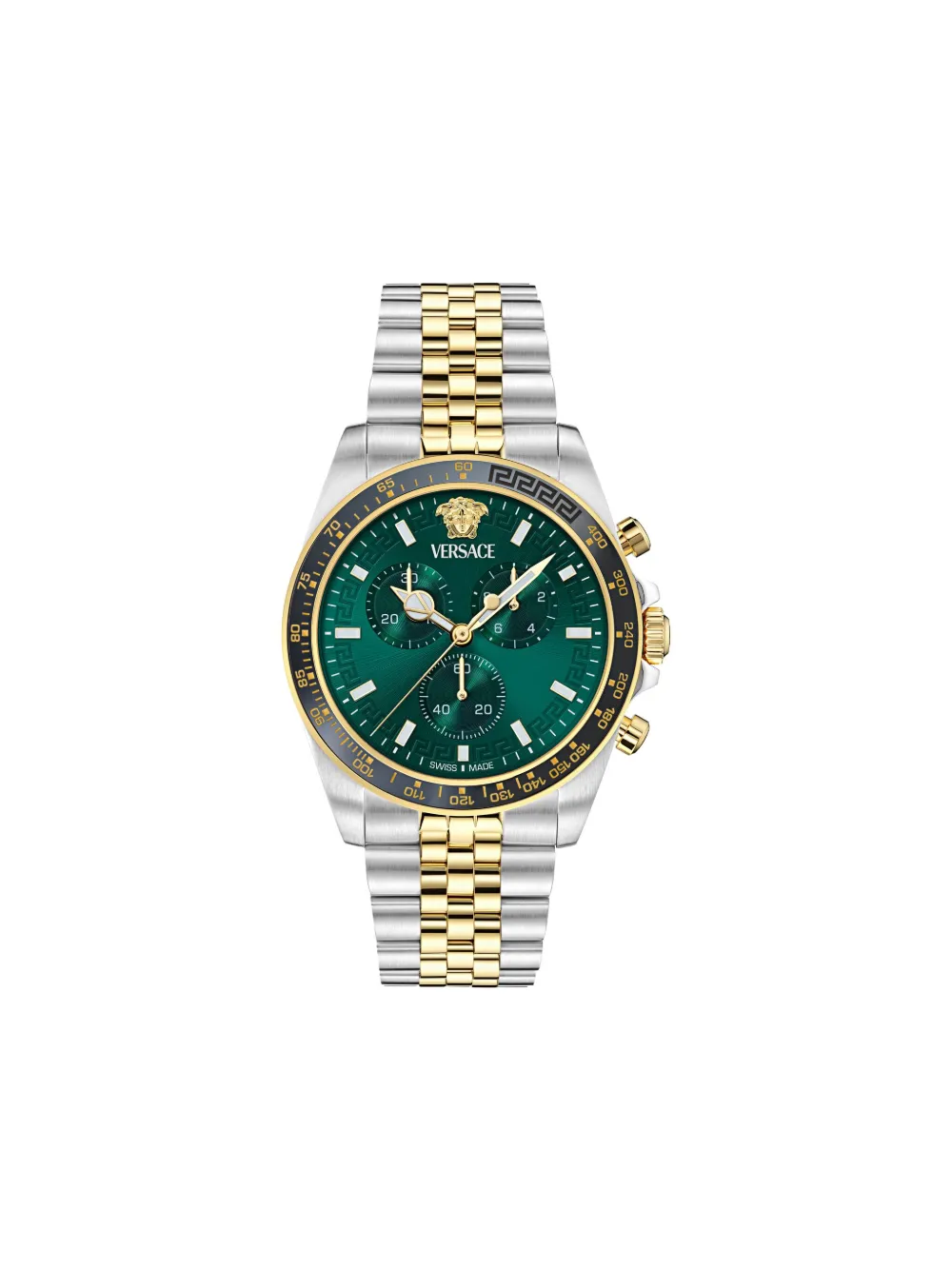 Versace Greca Chrono 43mm - Verde