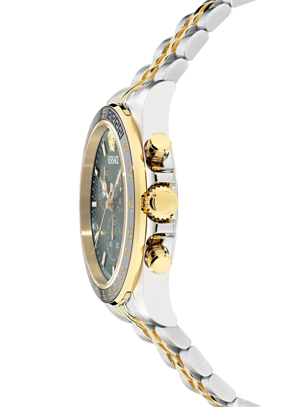  Versace Greca Chrono 43mm - Green 