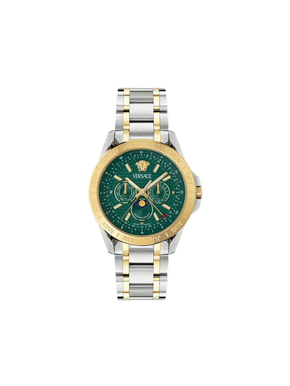Versace Galaxy Moonphase 43mm - Verde