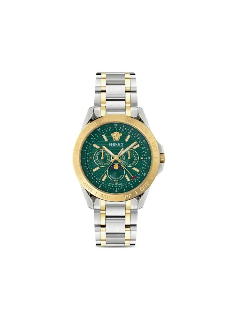 Versace Relógio Galaxy Moonphase de 43mm