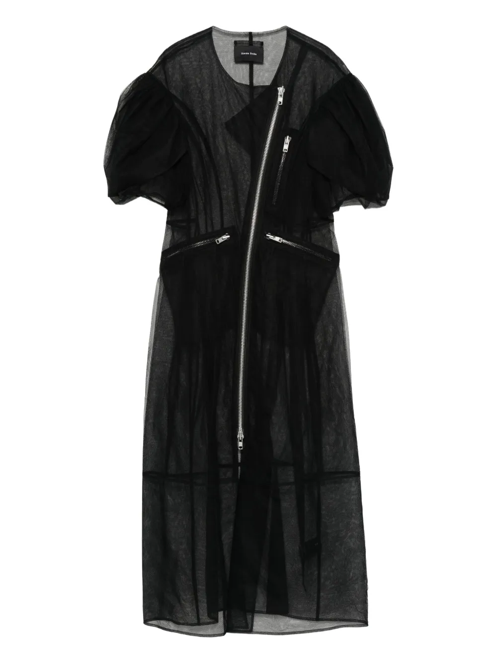 Simone Rocha semi-sheer dress | Black | Image 1