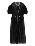Simone Rocha semi-sheer dress - Black
