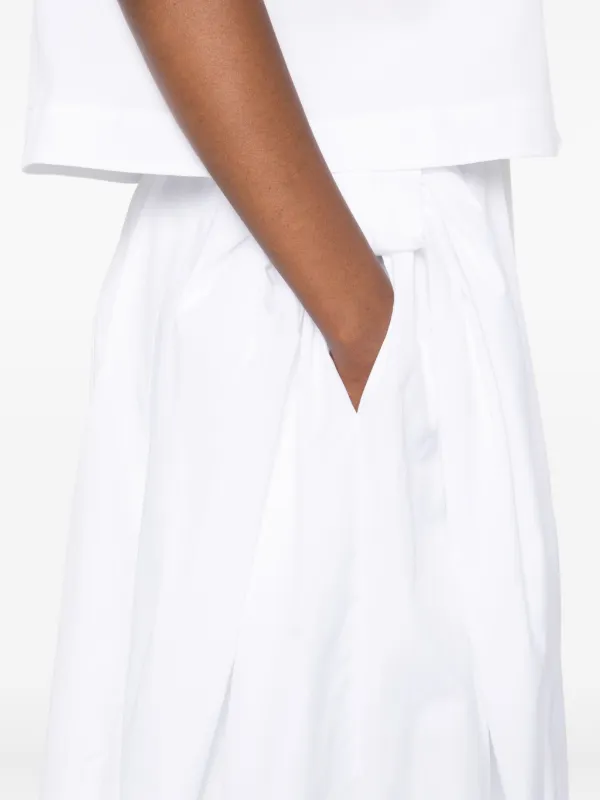 Simone Rocha リボン スカート | ホワイト | FARFETCH JP