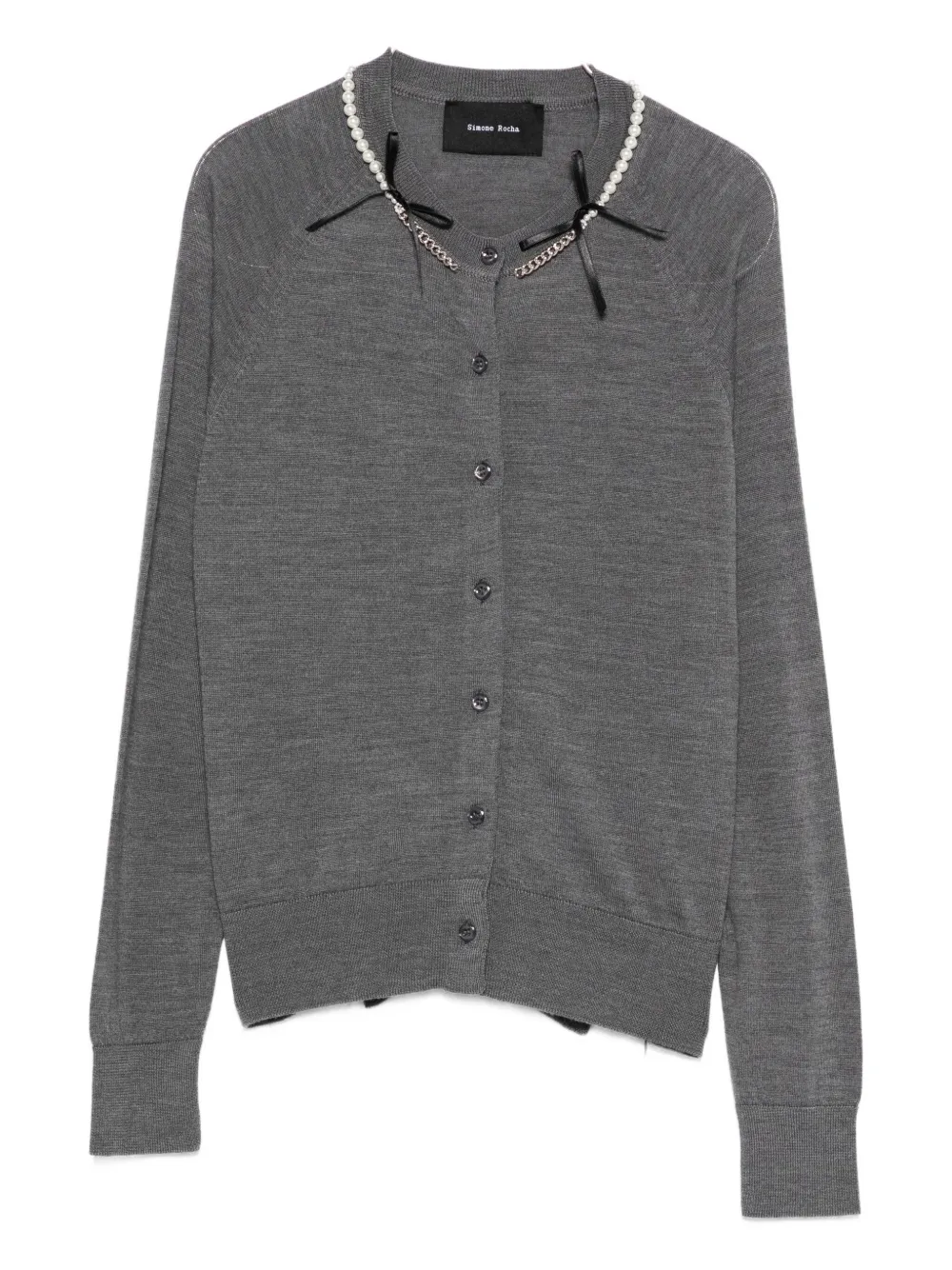 merino wool cardigan