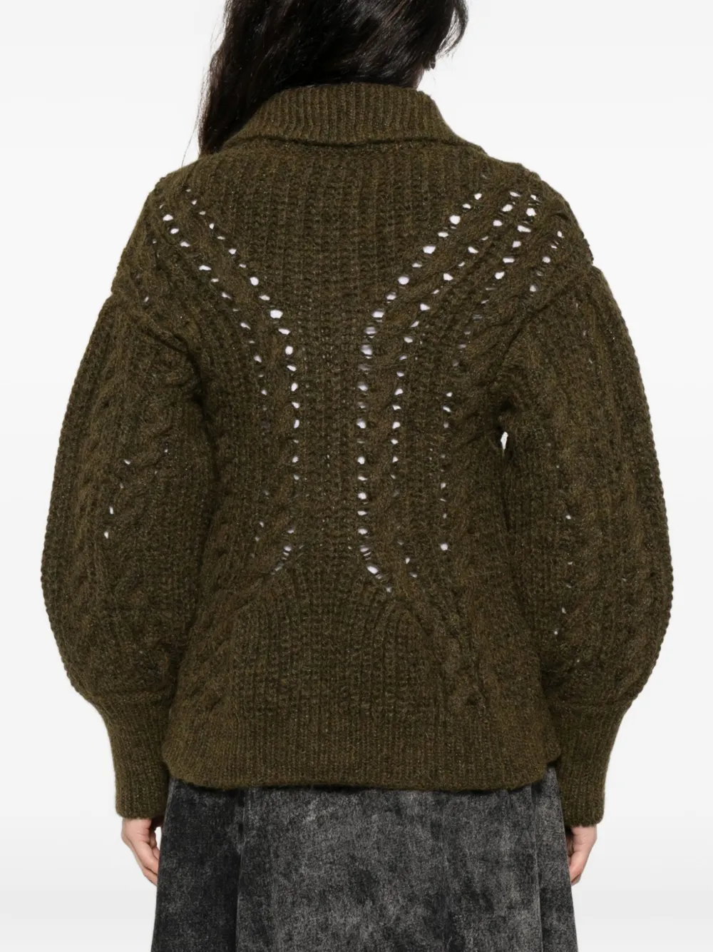 Simone Rocha Vest met kettingdetail Groen