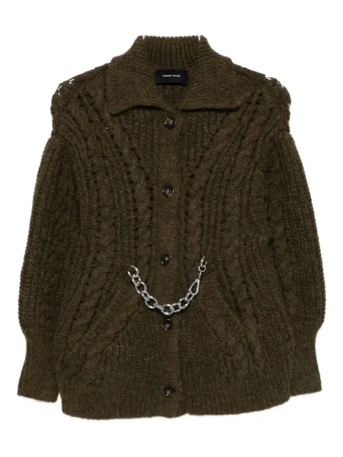 Simone Rocha chain-detail cardigan