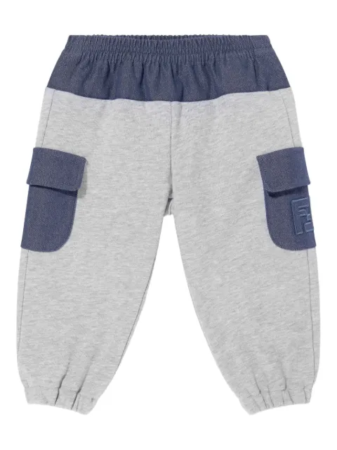 Fendi Kids two-tone track pants