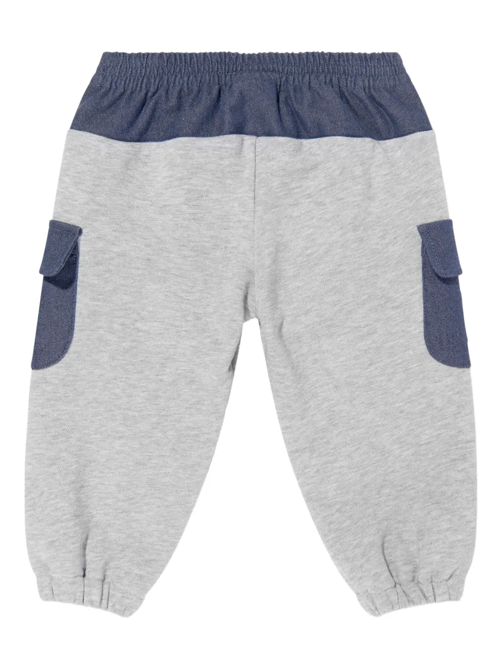 Fendi Kids Tweekleurige trainingsbroek Grijs