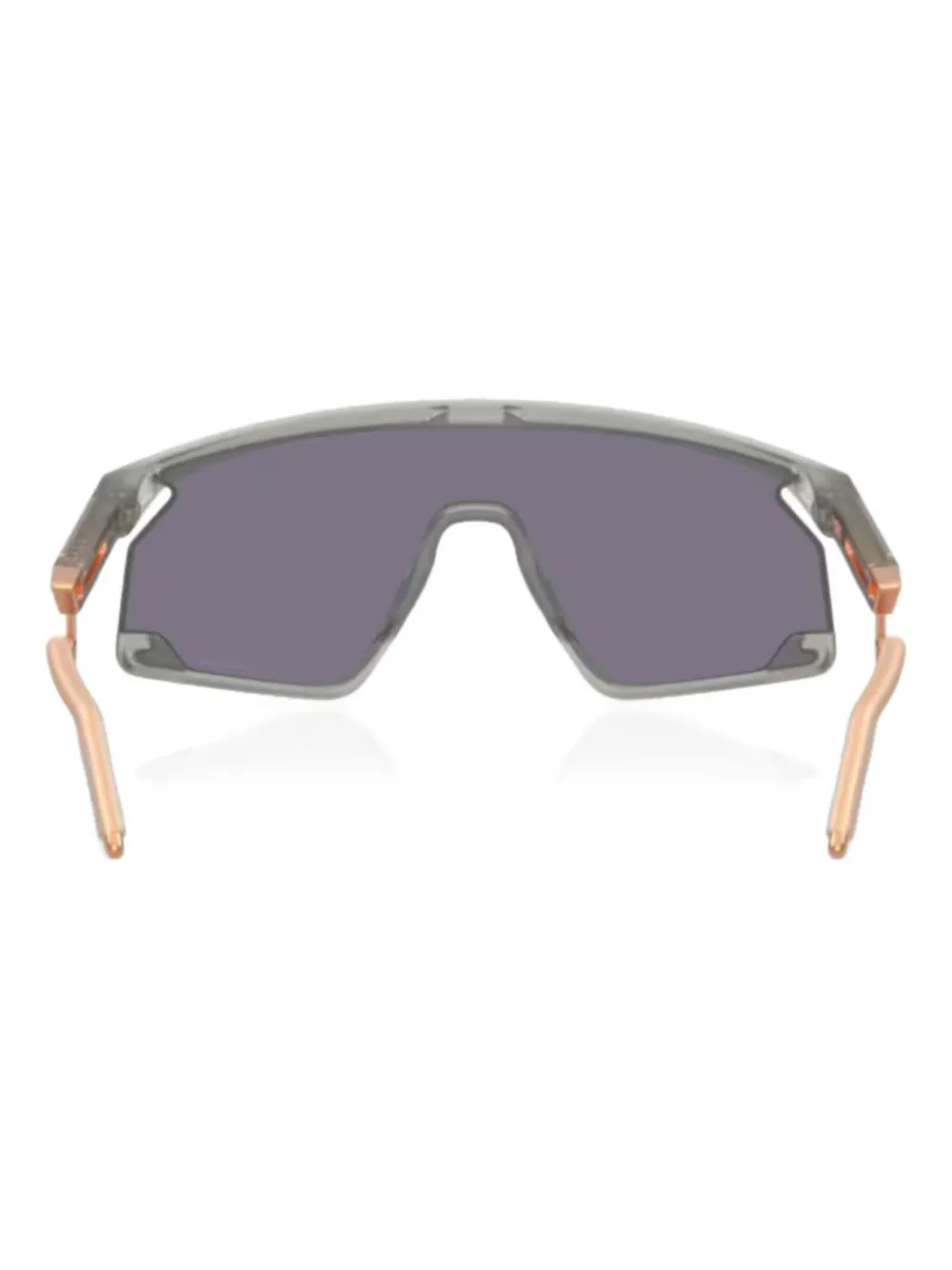 Oakley Zonnebril met schild montuur Beige
