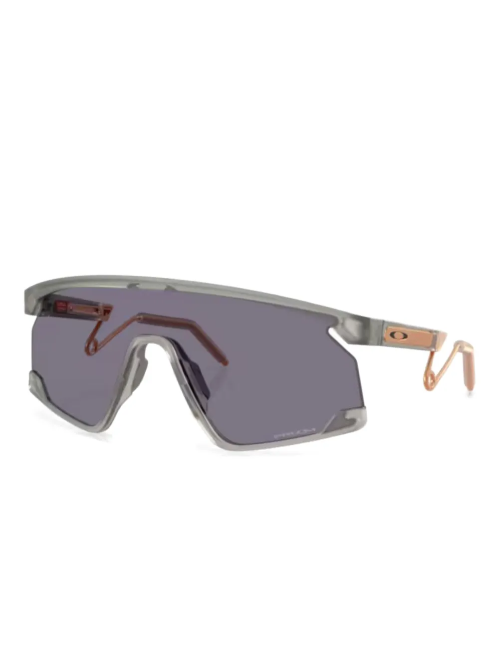 Oakley BXTR shield-frame sunglasses | Neutrals | Image 1