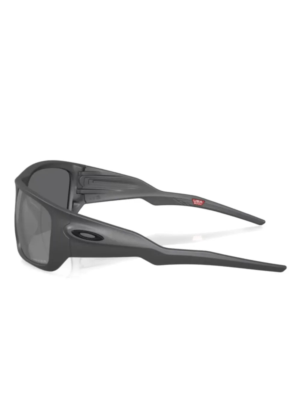 Oakley Zonnebril met logoprint Zwart