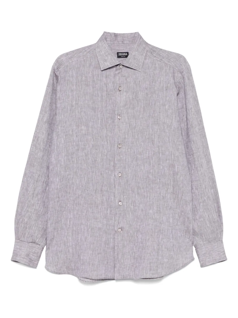 Zegna Oasi Lino shirt | Grey | Image 1
