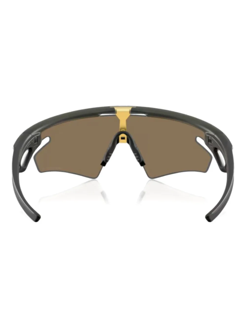 Oakley Zonnebril met logoprint Zwart