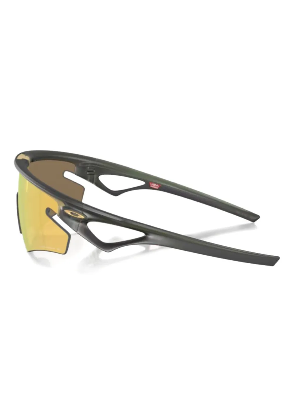 Oakley logo-print sunglasses - Zwart